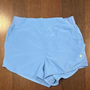 Women's Blue Athletic Shorts